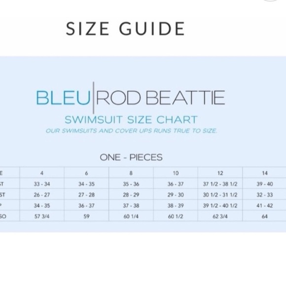 NWT Bleu Rod Beattie Blue One-Piece Swimsuit with Plunging V-Neckline size 8 - Picture 4 of 4